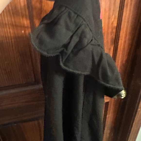 JODIFL Black Blouse with Multicolor Embroidery - Picture 5 of 5